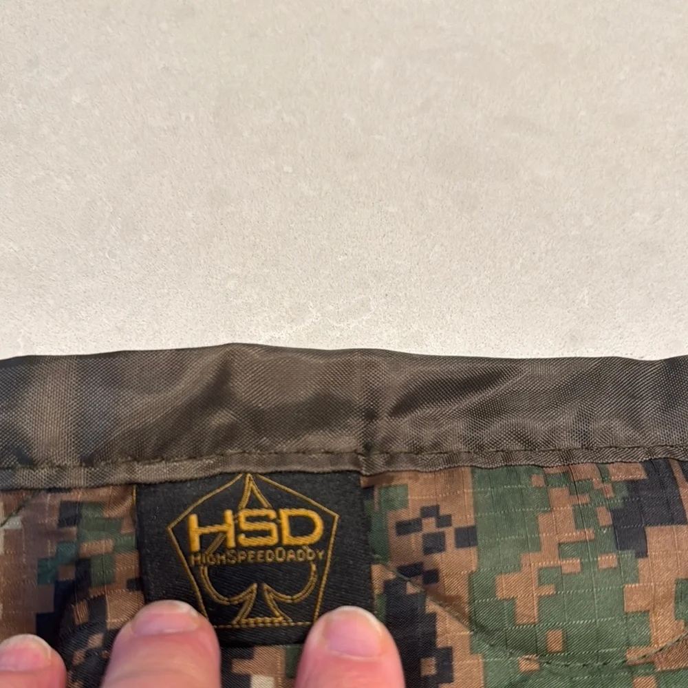 Camouflage Quilted Dog Blanket